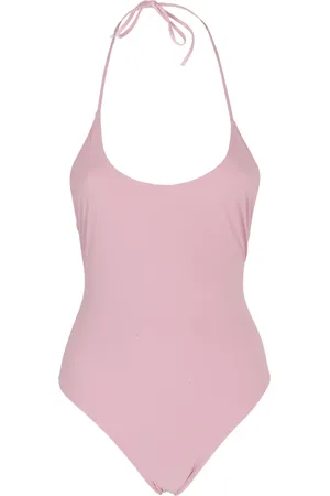 Lido Stroje kąpielowe, Kobieta, Różowy, M, Halter Neck z Wiązaniem