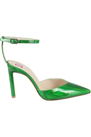 Bettina Vermillon Buty, Kobieta, Zielony, 37 1/2 EU, Obcasy