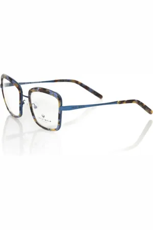 FRANKIE MORELLO Akcesoria, Kobieta, Wielobarwność, ONE SIZE, Niebieskie Okulary Kwadratowe