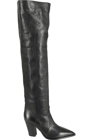 Bettina Vermillon Buty, Kobieta, Czarny, 39 EU, Over-knee Botki