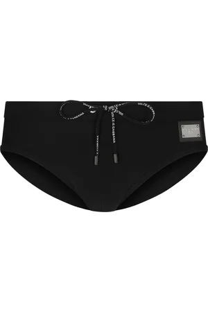 Dolce & Gabbana Stroje kąpielowe, Mężczyzna, Czarny, M, Męskie Kąpielówki