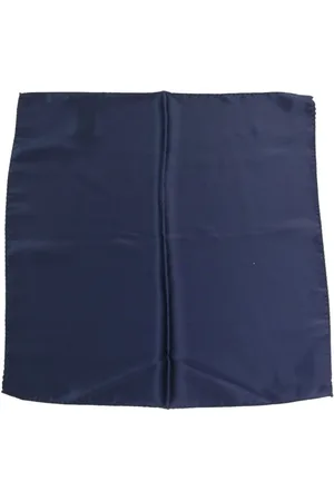 Dolce & Gabbana Akcesoria, Mężczyzna, Niebieski, ONE SIZE, Pocket Scarves
