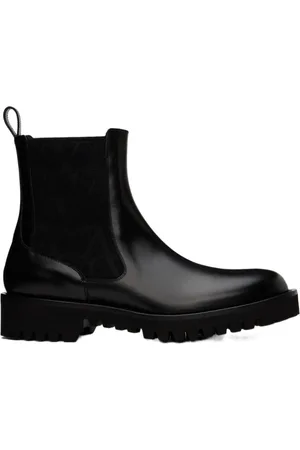VALENTINO GARAVANI Buty, Mężczyzna, Czarny, 44 EU, Skóra, Monogram Goma Beatle Sneakers