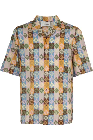 Nanushka Koszule, Mężczyzna, Wielobarwność, S, Short Sleeve Shirts