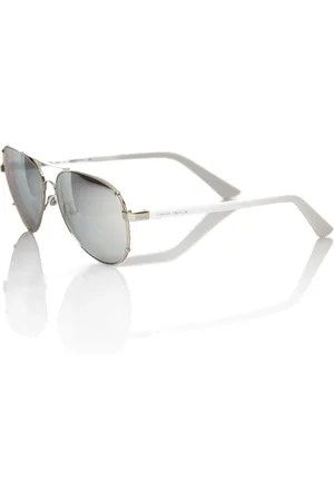 FRANKIE MORELLO Akcesoria, Mężczyzna, Szary, ONE SIZE, Stylowe Okulary Aviator z Dymionymi Szkłami