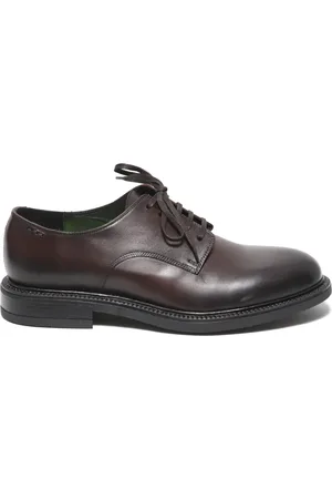 Alexander Hotto Buty, Mężczyzna, brązowy, 44 EU, Brązowe Derby z Skóry Aw 23