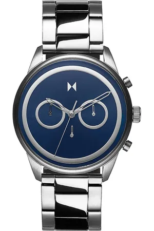 MVMT Akcesoria, Mężczyzna, Niebieski, ONE SIZE, Chronograf Powerlane Zegarek ze Stali Nierdzewnej