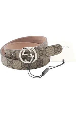 Gucci Pre-owned, Kobieta, Beżowy, ONE SIZE, Pre-owned Leather belts