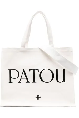 Patou Torebki, Kobieta, Biały, ONE SIZE, Biała Torba z Logo