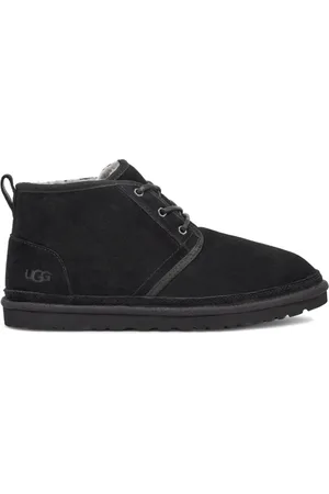 UGG Buty, Mężczyzna, Czarny, 41 EU, Czarne Botki na Kostkę dla Mężczyzn