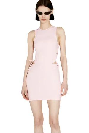 Vetements Sukienki, Kobieta, Różowy, M, Sukienka Bikini z Wycięciami