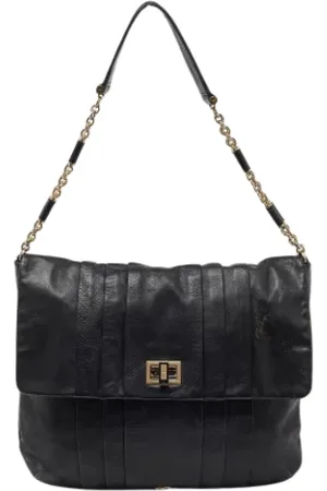 Anya Hindmarch Pre-owned, Kobieta, Czarny, ONE SIZE, Pre-owned Skórzane torebki