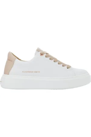 Alexander Smith Buty, Kobieta, Wielobarwność, 37 EU, London Woman White Nude Sneakers