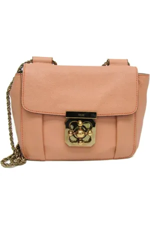 Chloé Pre-owned, Kobieta, Różowy, ONE SIZE, Skóra, Pre-owned skórzane torby na ramię