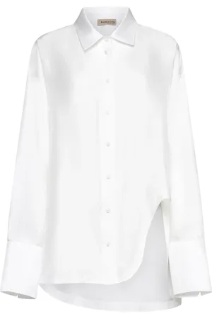 BLANCA Bluzki, Kobieta, Biały, M, Elegancka Kolekcja Koszul