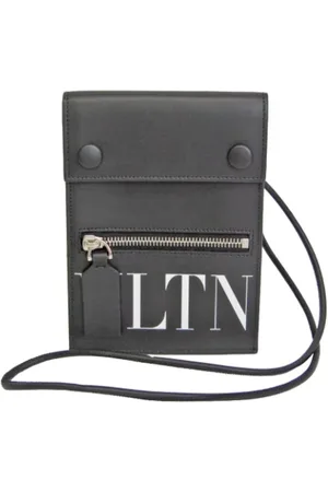 VALENTINO Pre-owned, Kobieta, Czarny, ONE SIZE, Skóra, Pre-owned Leather pouches