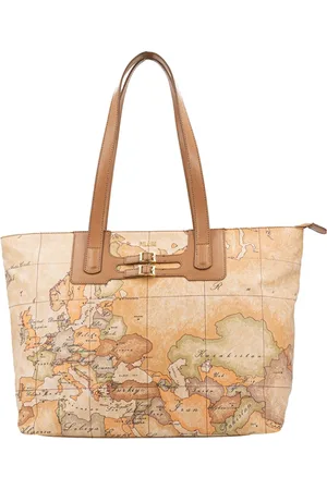 ALVIERO MARTINI 1A CLASSE Torebki, Kobieta, brązowy, ONE SIZE, Brązowa Torba Shopper Prima Classe