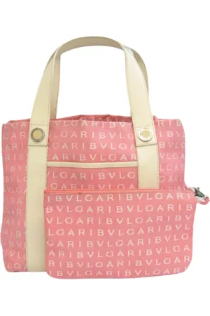 Bvlgari Pre-owned, Kobieta, Różowy, ONE SIZE, Skóra, Pre-owned Skórzane torebki