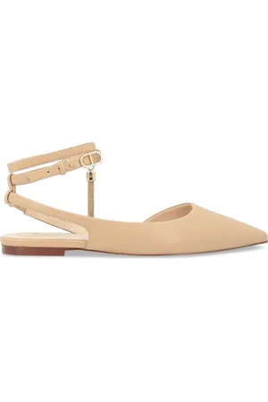 Twin-Set Buty, Kobieta, Beżowy, 40 EU, Baleriny w kolorze nude z wegańskiej skóry