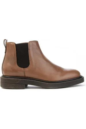 carmens Buty, Kobieta, brązowy, 39 EU, Glossy Leather Chelsea Boot
