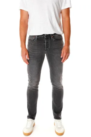 Denham Jeansy, Mężczyzna, Szary, W33 L34, Denim, Jeansy