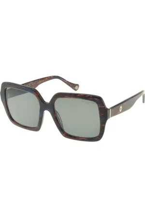 Inès de la Fressange Akcesoria, unisex, Wielobarwność, ONE SIZE, Josephine czerwone okulary przeciwsłoneczne
