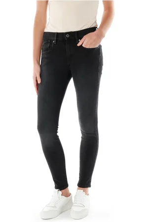 G-Star Jeansy, Kobieta, Szary, W25 L30, Denim, Jeansy