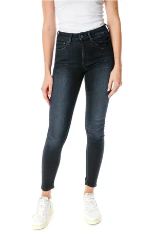 G-Star Jeansy, Kobieta, Niebieski, W30 L34, Denim, Wysokotaliowane Dżinsy Skinny Fit
