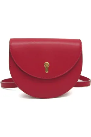 Bally Pre-owned, Kobieta, Czerwony, ONE SIZE, Skóra, Pre-owned skórzane torby na ramię