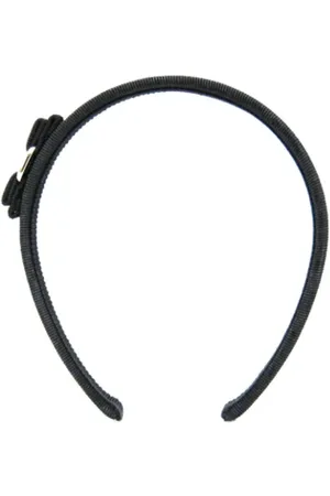 Salvatore Ferragamo Pre-owned, Kobieta, Czarny, ONE SIZE, Bawełna, Pre-owned Cotton hair-accessories
