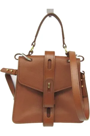 Chloé Pre-owned, Kobieta, brązowy, ONE SIZE, Skóra, Pre-owned skórzane torby na ramię