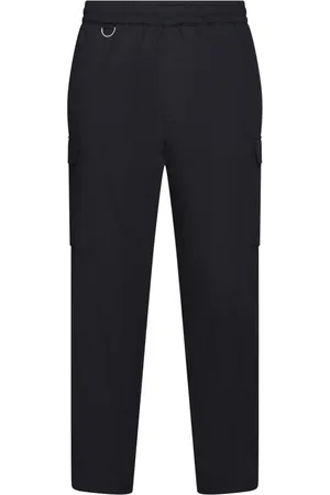 LOW BRAND Spodnie, Mężczyzna, Czarny, L, Spodnie z sznurkiem