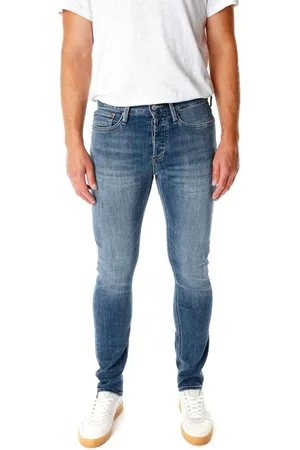 Denham Jeansy, Mężczyzna, Niebieski, W38 L36, Denim, Slim Fit Midwaist Jeansy