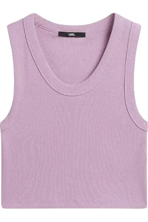 Vans Swetry, Kobieta, Różowy, S, Rib Tank Top
