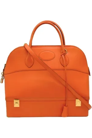 Hermès Pre-owned, Kobieta, Pomarańczowy, ONE SIZE, Skóra, Pre-owned Skórzane torebki