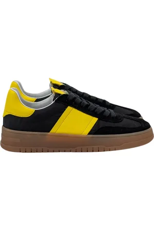 Kennel & Schmenger Buty, Kobieta, Czarny, 40 EU, Skóra, Czarno-Żółte Sportowe Buty