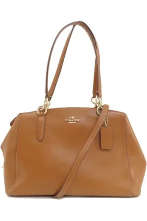 Coach Pre-owned, Kobieta, brązowy, ONE SIZE, Skóra, Pre-owned skórzane torby na ramię