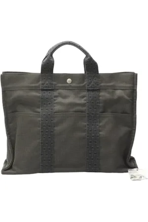 Hermès Pre-owned, Kobieta, Szary, ONE SIZE, Pre-owned Canvas totes