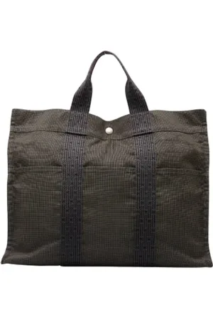 Hermès Pre-owned, Kobieta, Szary, ONE SIZE, Pre-owned Canvas handbags