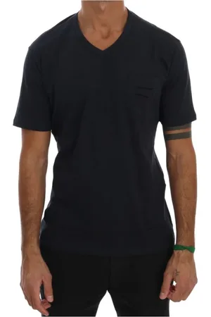 D.A. Daniele Alessandrini Koszulki, Mężczyzna, Niebieski, S, T-Shirts