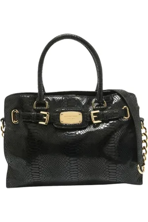 Michael Kors Pre-owned, Kobieta, Czarny, ONE SIZE, Pre-owned Suede totes