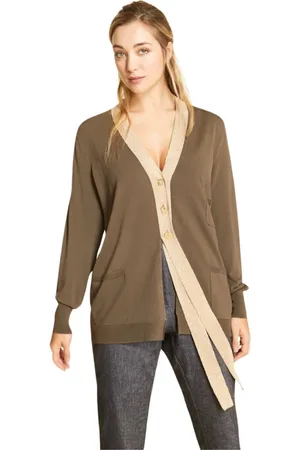 Persona by Marina Rinaldi Swetry, Kobieta, Zielony, M, Stylowy Sweter dla Kobiet