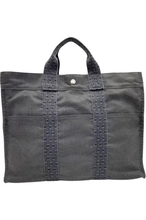 Hermès Pre-owned, Kobieta, Szary, ONE SIZE, Pre-owned Canvas handbags