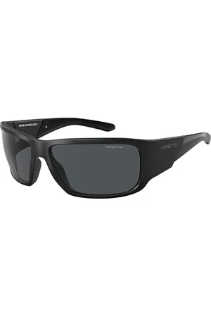 Arnette Akcesoria, Mężczyzna, Czarny, ONE SIZE, Okulary przeciwsłoneczne Snap II Czarny Mat Ciemnoszary