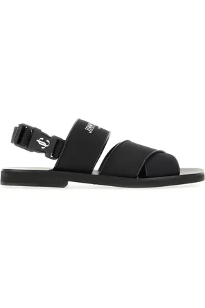 Jimmy Choo Buty, Mężczyzna, Czarny, 41 EU, Skóra, Stylowe sandały na lato