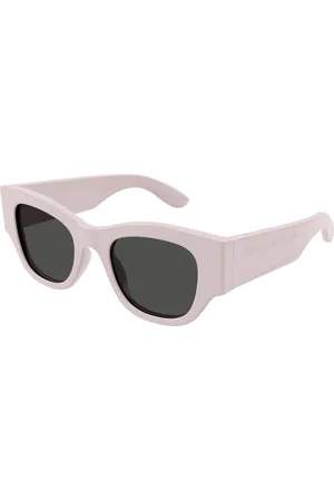 Alexander McQueen Akcesoria, Kobieta, Różowy, ONE SIZE, Am 0420S Okulary