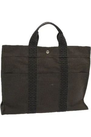 Hermès Pre-owned, Kobieta, Szary, ONE SIZE, Pre-owned Canvas handbags