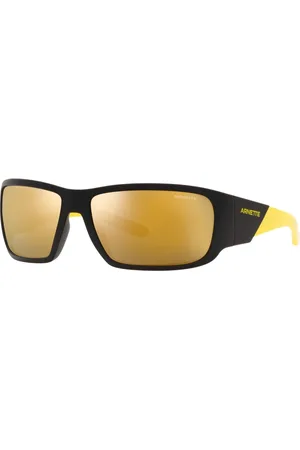 Arnette Akcesoria, Mężczyzna, Wielobarwność, ONE SIZE, Matte Black Yellow/Gold Okulary Snap II