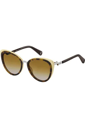 Max&Co. Akcesoria, Kobieta, Wielobarwność, ONE SIZE, Havana Light Yellow Okulary