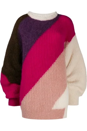 CIRCUS HOTEL Swetry, Kobieta, Wielobarwność, M, Mohair Alpaca Wool Oversized Sweater